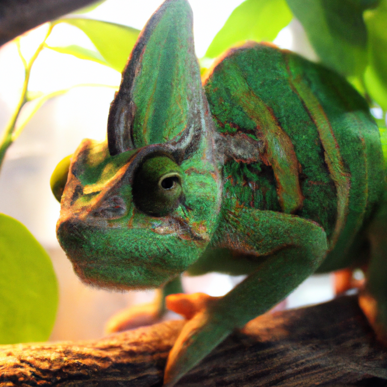 Jak správně umístit klacky do terária pro chameleona: Praktické tipy