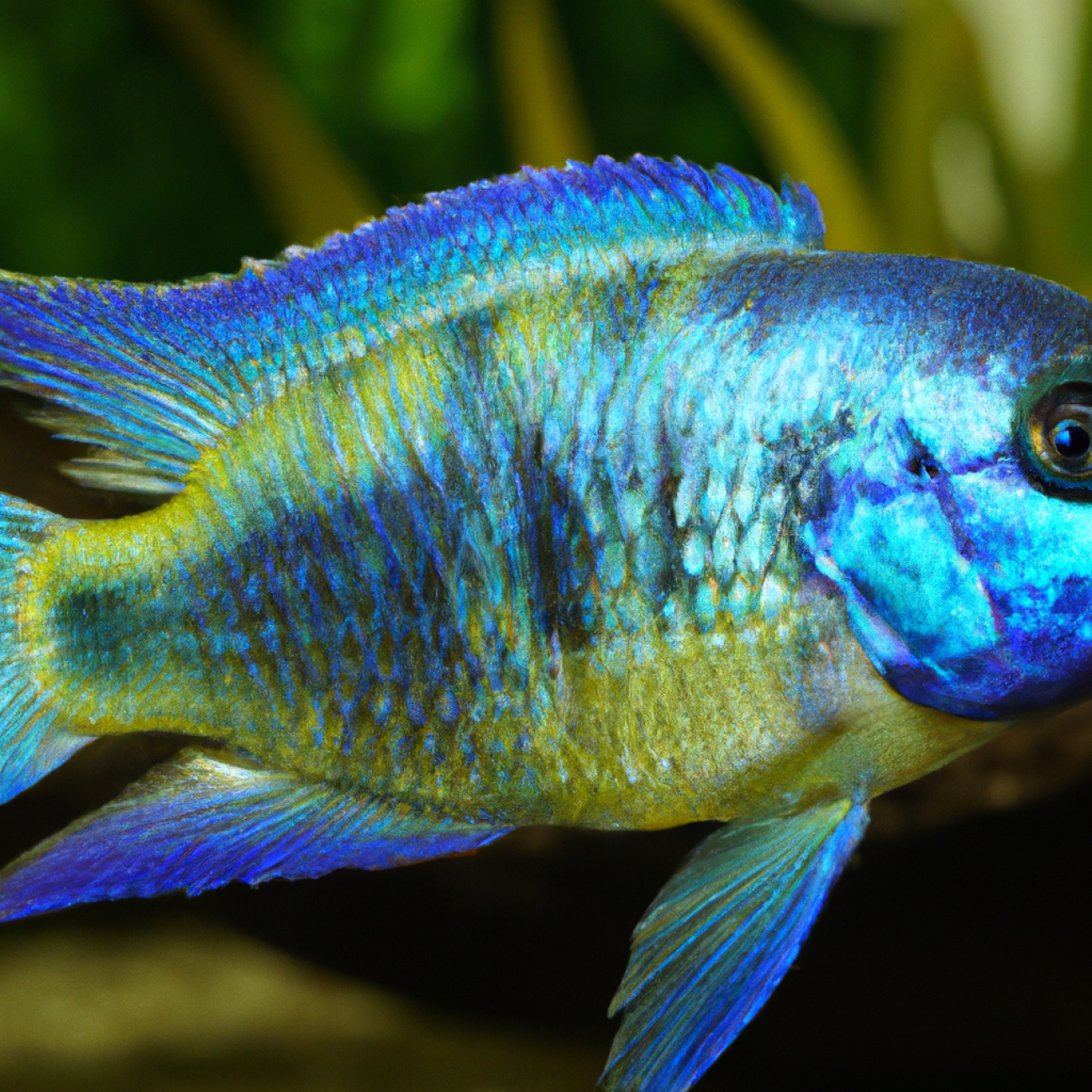 7. Choroby a prevence u ryby Akarka zelená Neon Blue Nannacara sp. Neon Blue