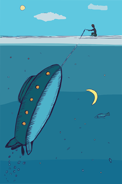 1. Unikátní design: Ručně vyrobená ponorka jako dekorace pro vaše akvárium